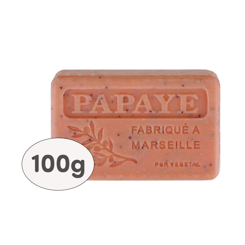 9 Savons 100g filmés, étiquetés - PAPAYE