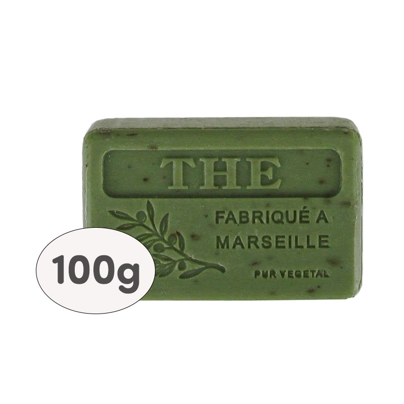 9 Savons 100g filmés, étiquetés - THE