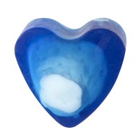 Savon glycérine coeur Blue sensation - Boîte de 10