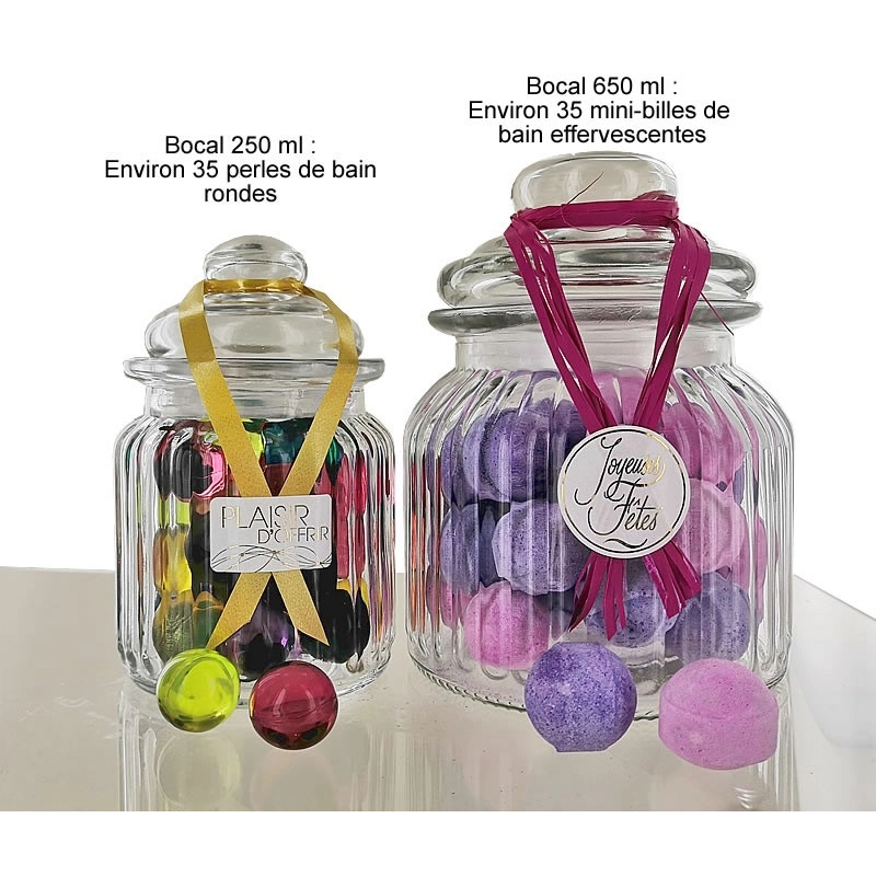 Bocal verre 650 ml - Lot 6 