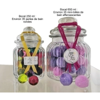Bocal verre 650 ml - Lot 6 