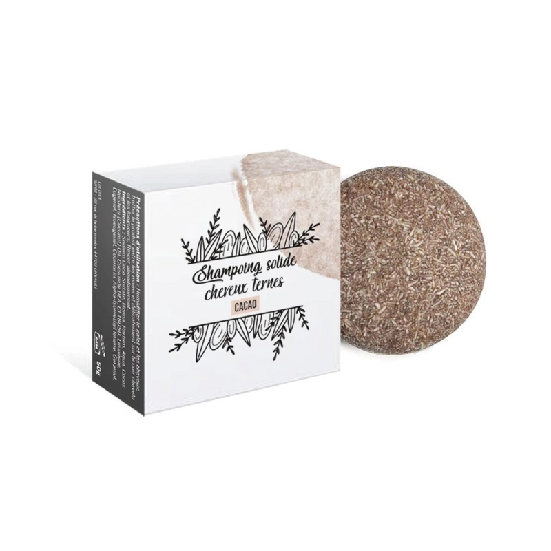 Shampoing solide marron - Boîte de 18 