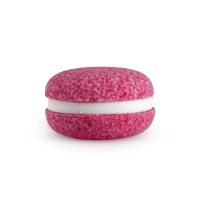 Venta profesional de macarrones efervescentes de baño con sabor a arándano