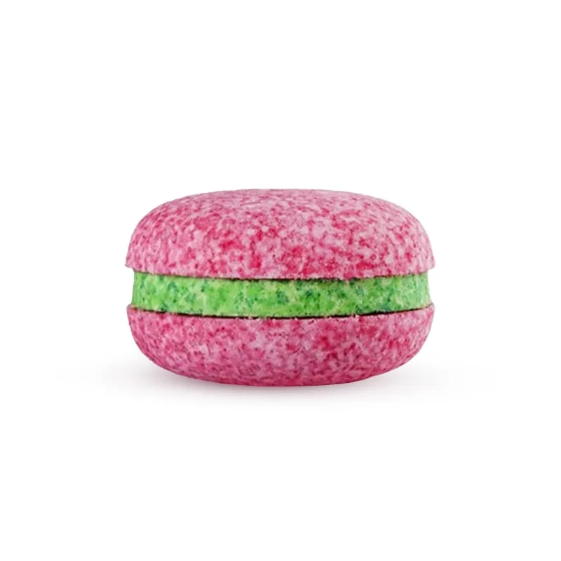 Dispensador de macarrones efervescentes para el baño con sabor a uva - Venta profesional