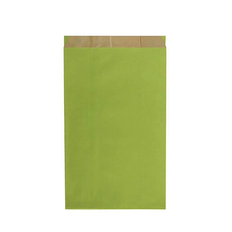 Sobres de regalo kraft lisos verde anís