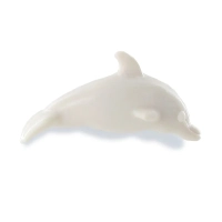 Savon forme dauphin blanc - Sachet 10