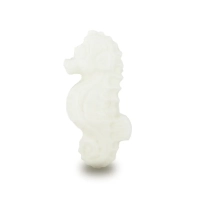 Savon forme hippocampe blanc - Sachet 10