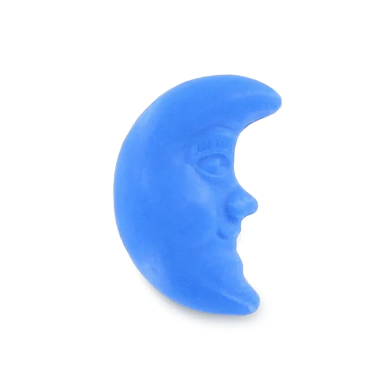 Fabricante de jabones con forma de luna azul - Envases pequeños