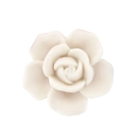 Savon forme rose blanche - Sachet 10