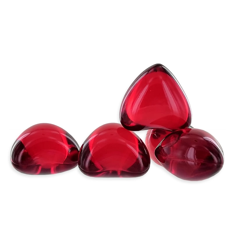 proveedor de perlas de baño en forma de corazones rojos