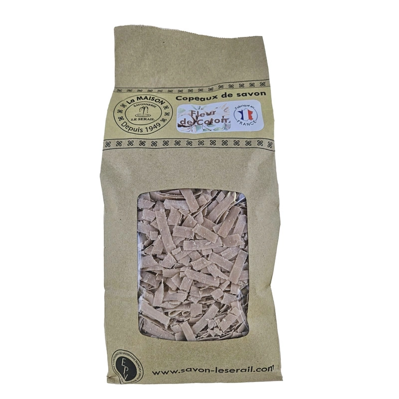 Proveedor de copos de jabón de flores de algodón de Marsella para productos domésticos