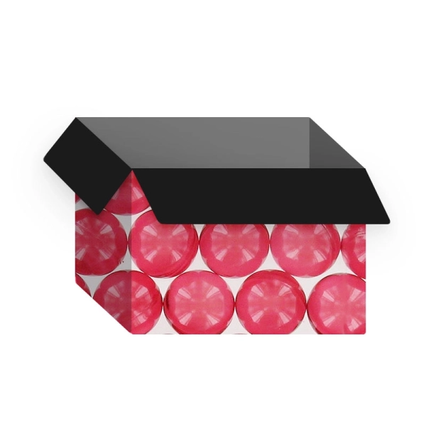 Fabricante de perlas de aceite de baño con una amplia selección de 1200 cápsulas con aroma a fruta de la pasión.