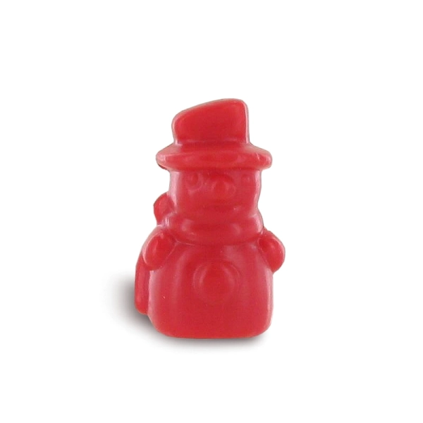 Jabón Muñeco de Nieve Rojo - Aroma a Cereza - Caja de 600 Pcs