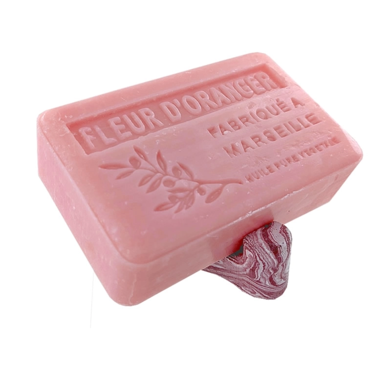 Pastilla de jabón de glicerina floral "Douceur lactée