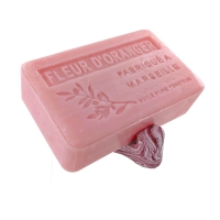 Pastilla de jabón de glicerina floral "Douceur lactée