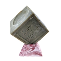 Pastilla de jabón de glicerina floral "Douceur lactée