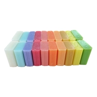 Jabones para invitados 30 g colores mezclados - Caja de 20