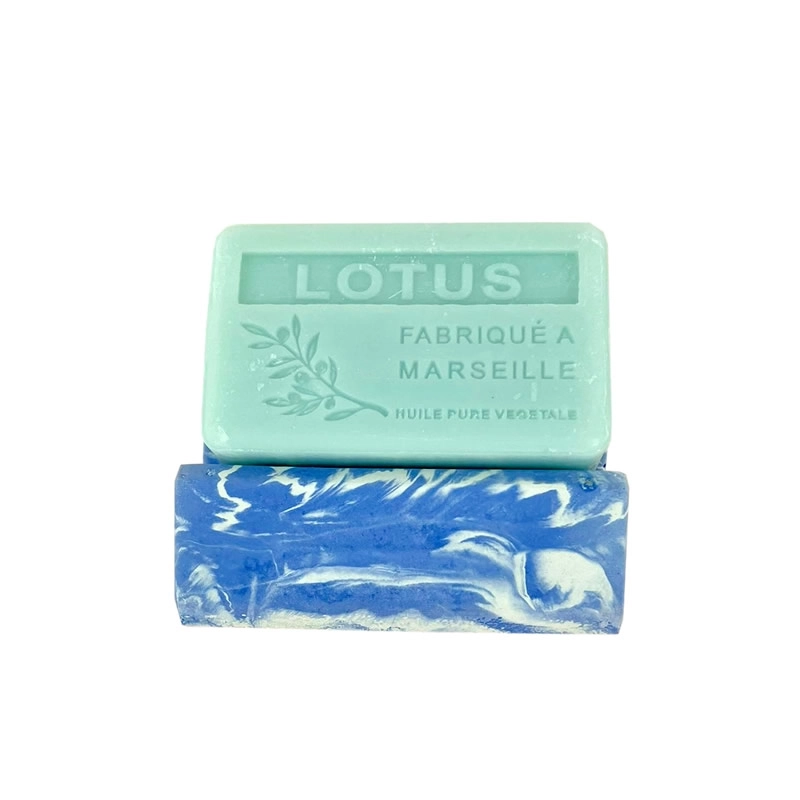 Pastilla de jabón de glicerina floral "Douceur lactée