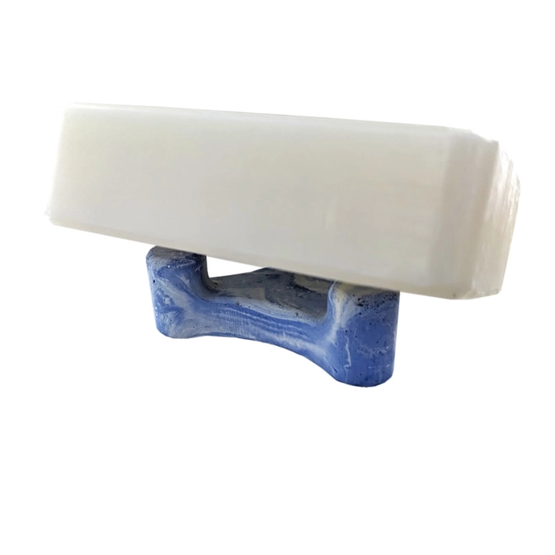 Jabonera Trident teñida de azul - Caja de 30