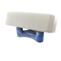 Jabonera Trident teñida de azul - Caja de 30