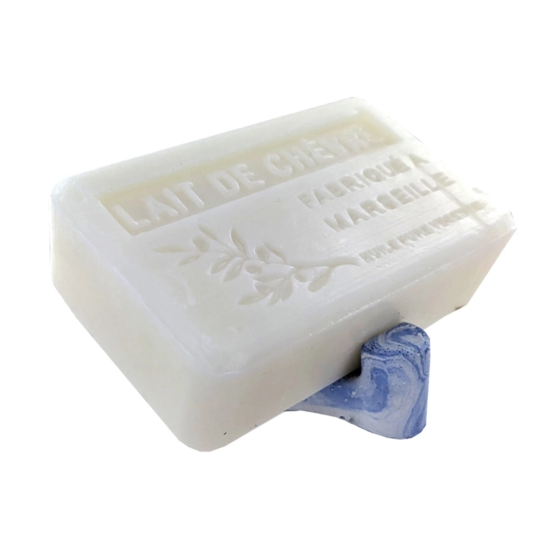 Jabonera Trident teñida de azul - Caja de 30