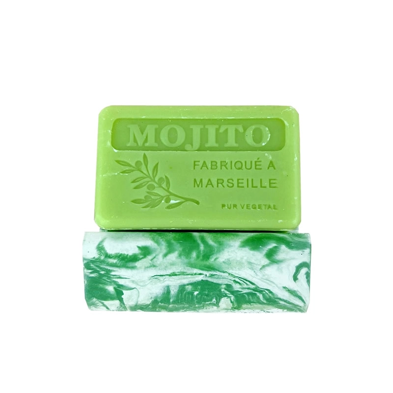 Pastilla de jabón de glicerina floral "Douceur lactée