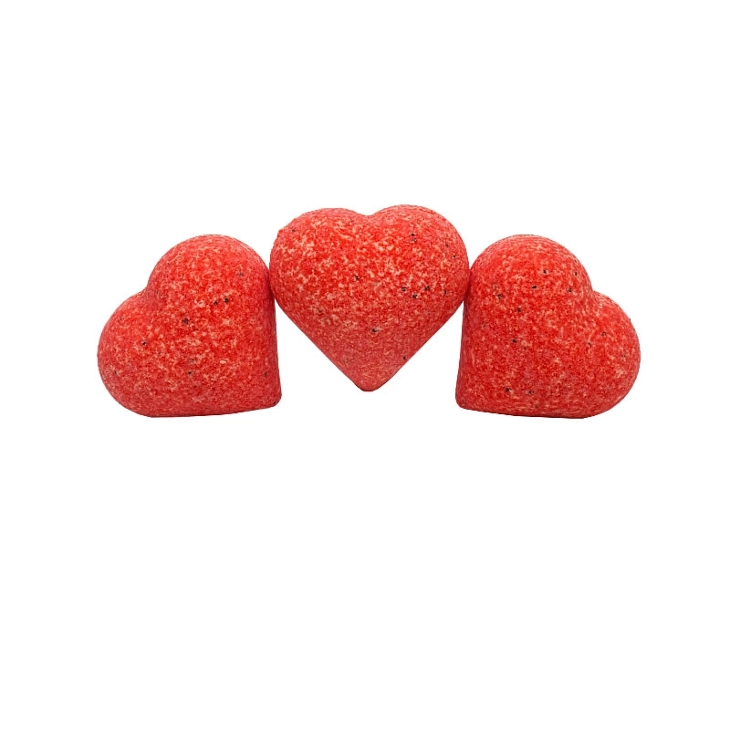 Corazón efervescente de 85 g - Fresa