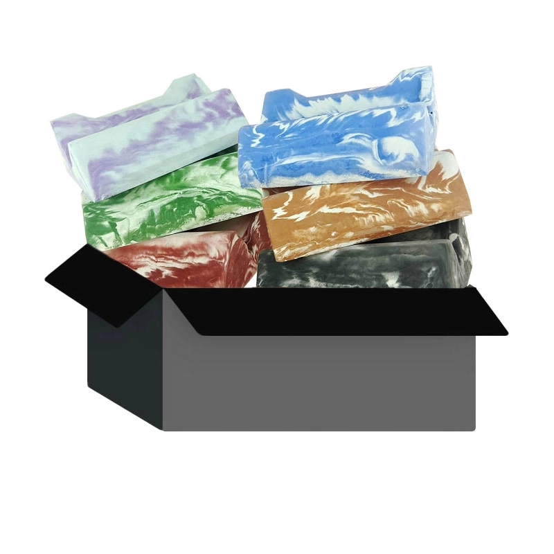 Pastilla de jabón de glicerina floral "Douceur lactée