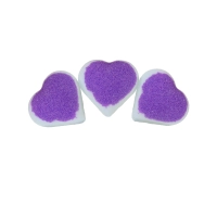 Producción de corazones efervescentes de 85 g - Pachulí