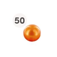 Fabricación francesa de perlas de baño, bolsa de 50, fragancia monoï