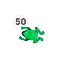 Perla de baño rana con aroma de manzana - Bolsa 50