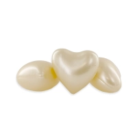 Perla de baño con aroma de vainilla en forma de corazón - Bolsa 50 