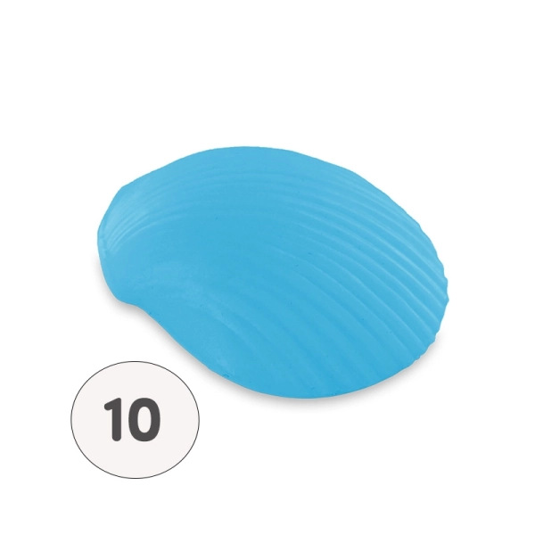 Jabón plano de concha turquesa - Bolsa 50 