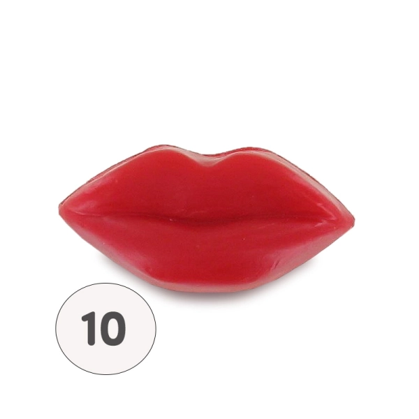 Savon forme lèvres rouges - Sachet 10 