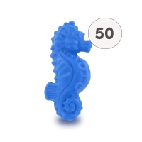 Savon forme hippocampe bleu - Sac 50 