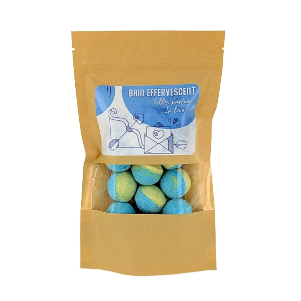 Mini perlas efervescentes bicolores "Enamorados" - 1 kilo 