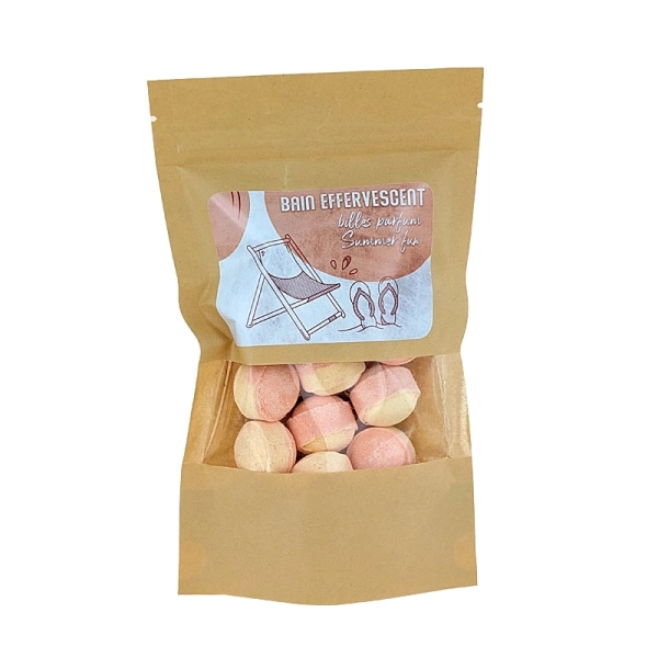 Mini perlas efervescentes bicolores fragancia "Summer fun" - 1 kilo 