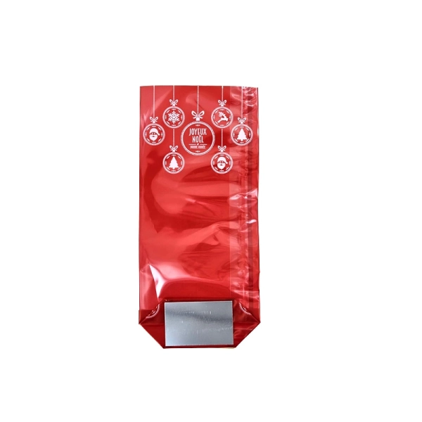 Sachet confiseur fond carton dentelle blanche